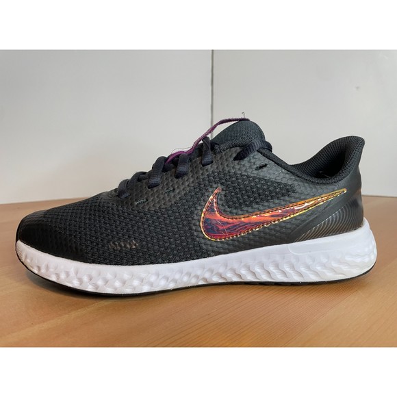 Nike Revolution Power Black Running Sneakers Shoe | Women's Size 6 US - Picture 3 of 11